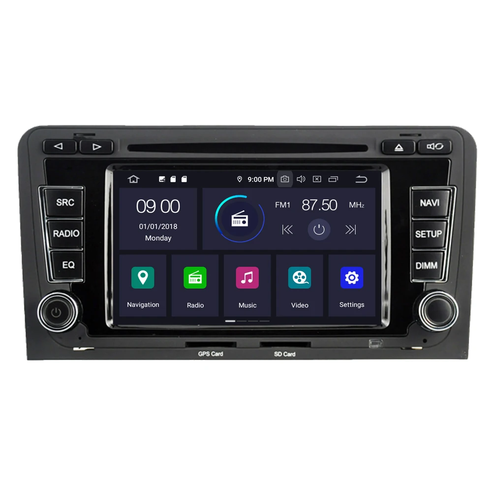 RoverOne Car Multimedia Player For Audi A3 S3 RS3 Android 10.0 Autoradio DVD Radio Stereo GPS Navigation Sat Navi Bluetooth | Автомобили и