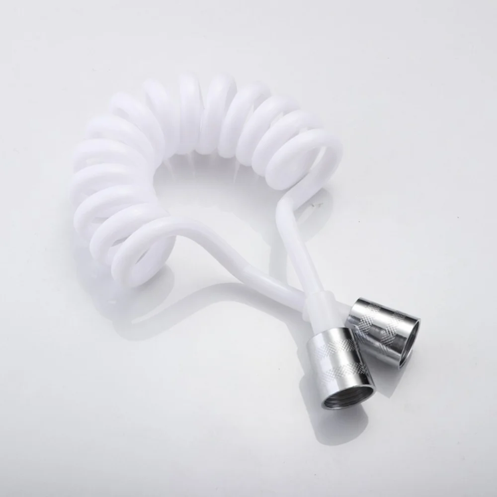 

1 Set External Pressurized Spray Nozzle Washing Head External Sprayer Hand Held Extender for Bathroom