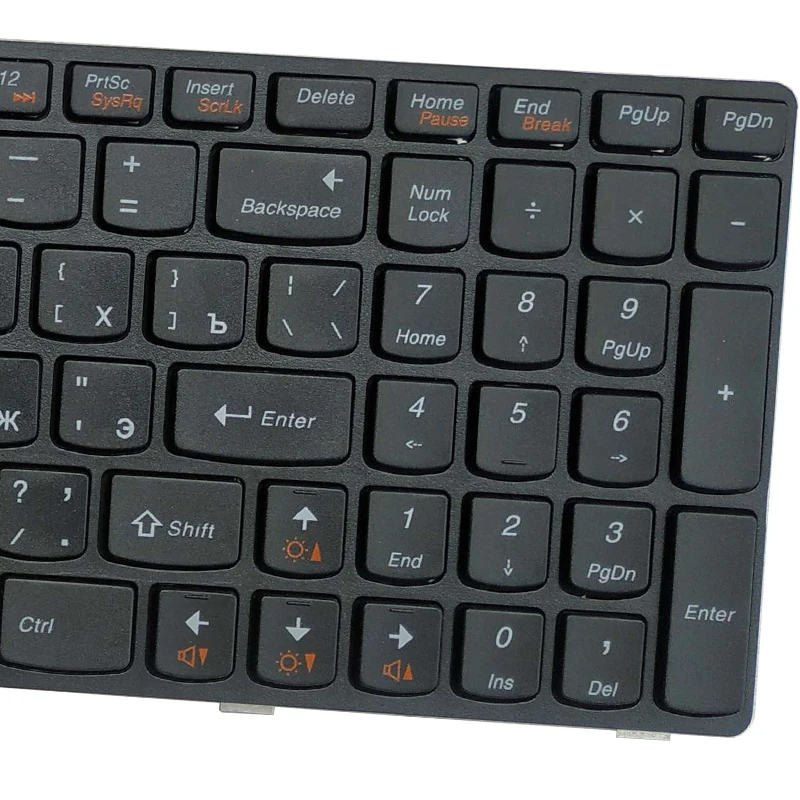 Клавиатура для ноутбука Lenovo G560 G565 G560A G565A G560E G560L русская/английская раскладка |