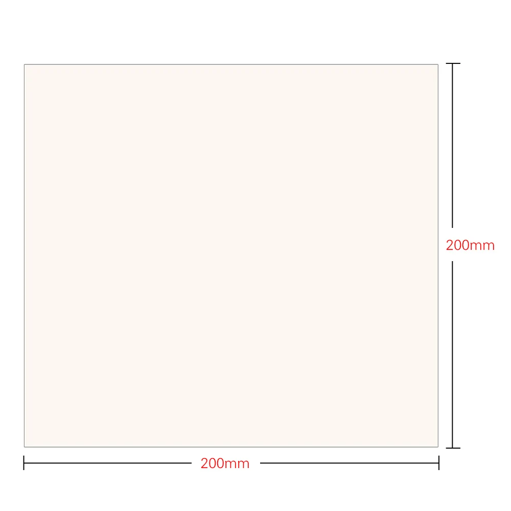 Лист PEI с клейкой основой 300*300 мм|Детали и аксессуары для 3D-принтеров| |