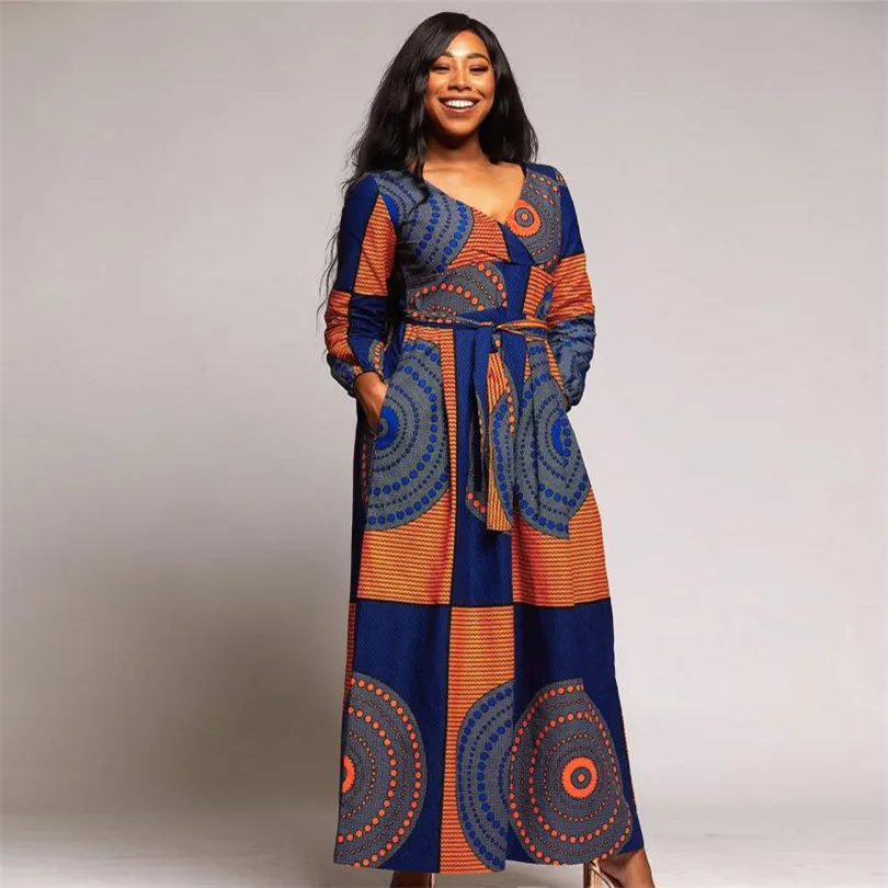 Африканская одежда 2020 африканские платья для женщин Африканское Платье с