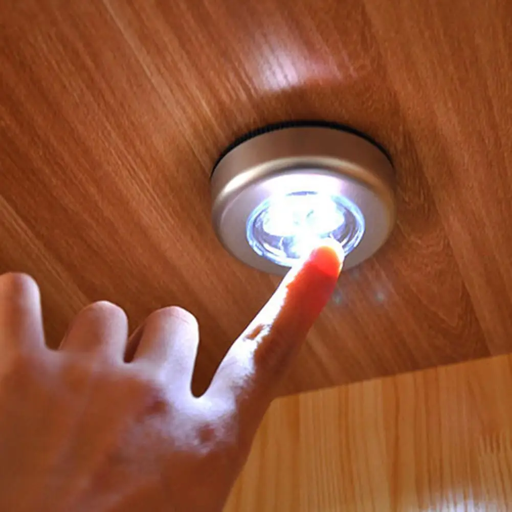 Мини 3 светодиодный настенный светильник Кухня шкаф освещение для шкафа