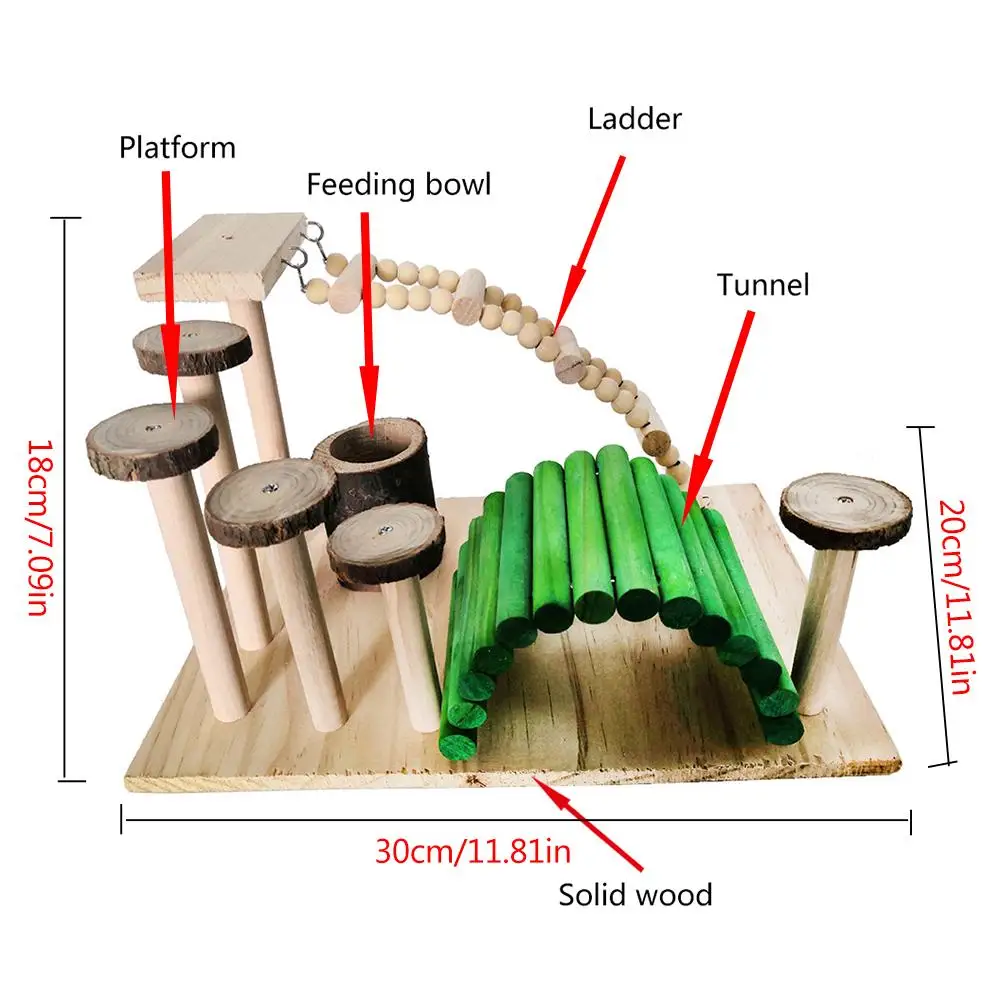 Хомяк Игрушка лестница маленькая для домашних животных Шаг Фитнес упражнения