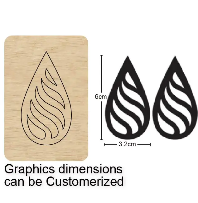 

Пресс-формы в виде капель воды 2021, пресс-формы и деревянные пресс-формы подходят для распространенных высекальных машин на рынке