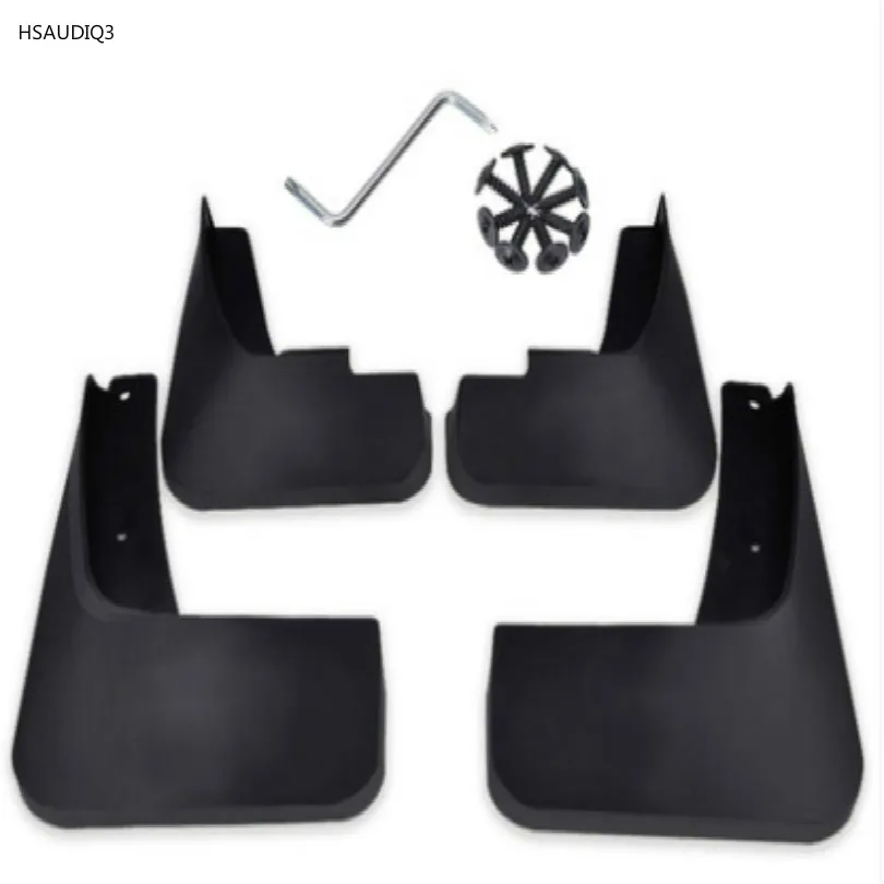 

2013-2018 HSAUDIQ3 Mudguards car Mud guard fender mudguard car flipper with install tools dustproof Mud proof free shipping