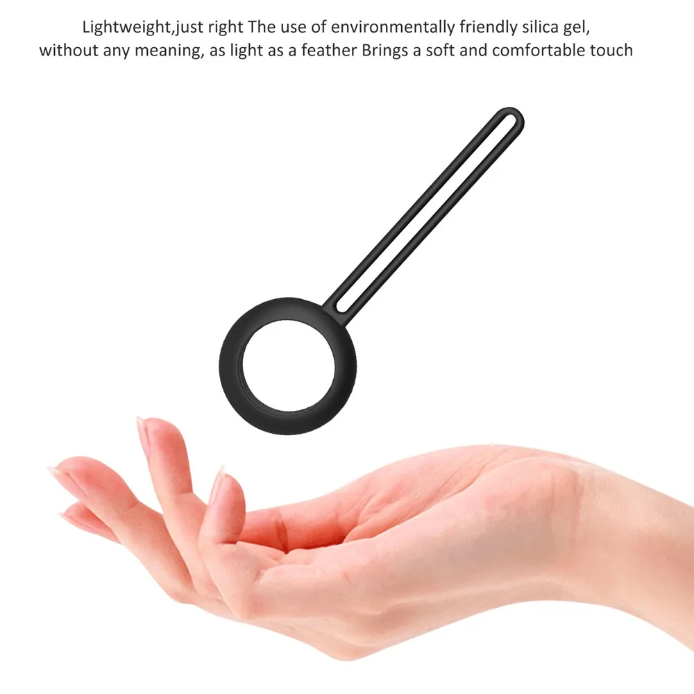 

Bluetooth Tracker Cover For Apple Airtags Liquid Silicone Protective Sleeve Anti-lost Protective Case Location Tracker Sleeve