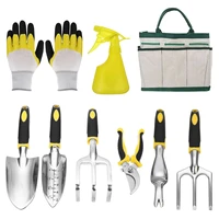garden tool set 59 pcs set multi functional garden kit practicaltrowelrakeshovelforkscissorsglovestool bag included