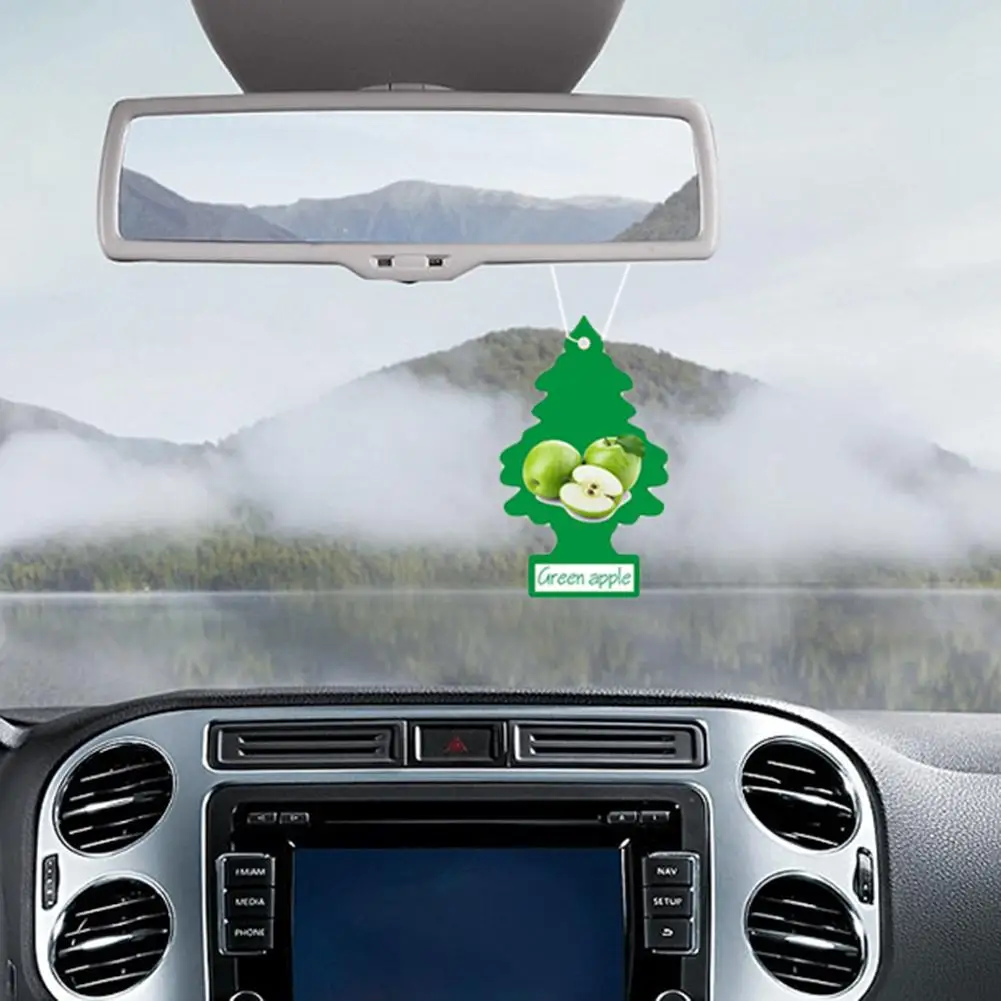 5 шт. автомобильный освежитель воздуха маленькая Дерево Бумага Висячие Духи