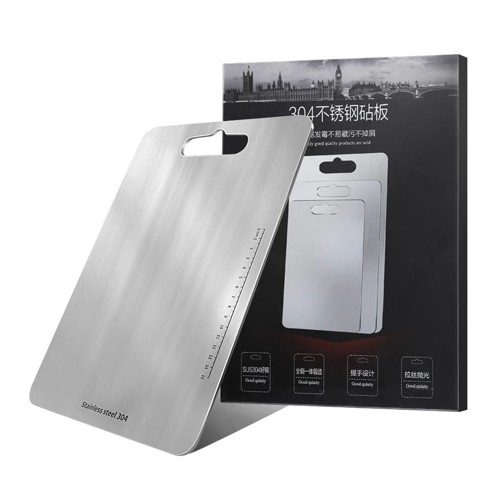 Новая разделочная доска из нержавеющей стали разделочный блок для фруктов