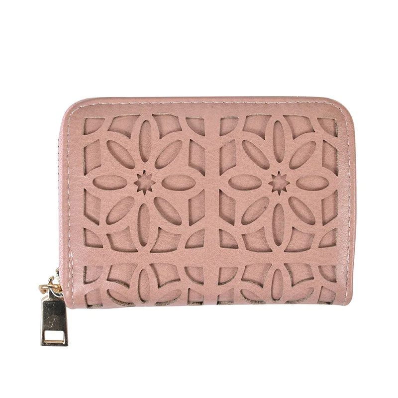 

Hollow Single Organ Card Holder 2021 New Multi-Card Card Holder Student Coin Purse Wallet Female Bag