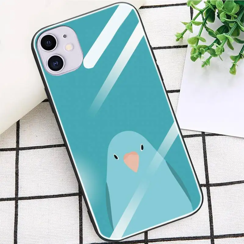 

Cartoon Bird Phone Case Shell Back For Iphone 12 11 PRO MAX X XS XR 4S 5S 6S 7 8 PLUS SE 2020 Cases Cover