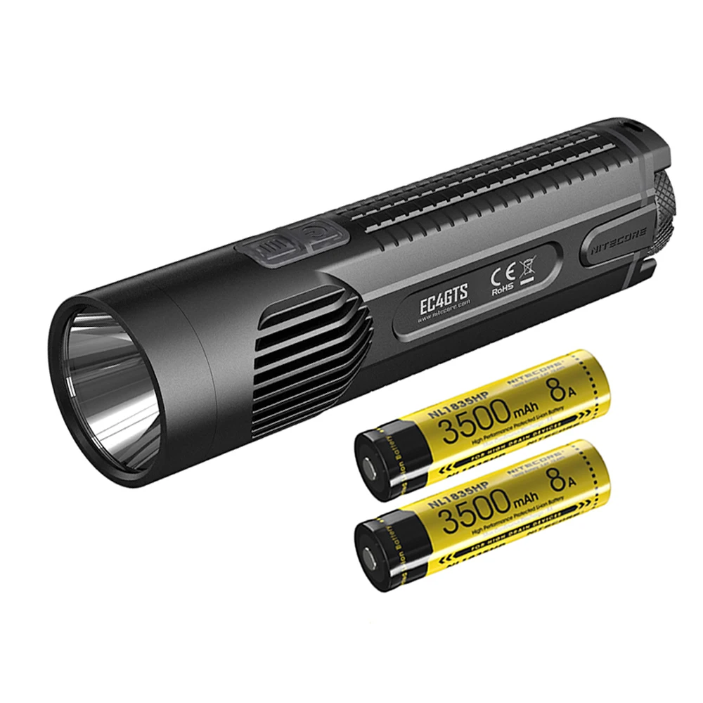 EC4GTS NL1835 8A NITECORE EC4GTS тактический фонарь комплект Cree XHP35 HD max 1800 люмен прожектор луч бросок 396 м Открытый Ручной фонарь - Испускаемый цвет: EC4GTS NL1835 8A