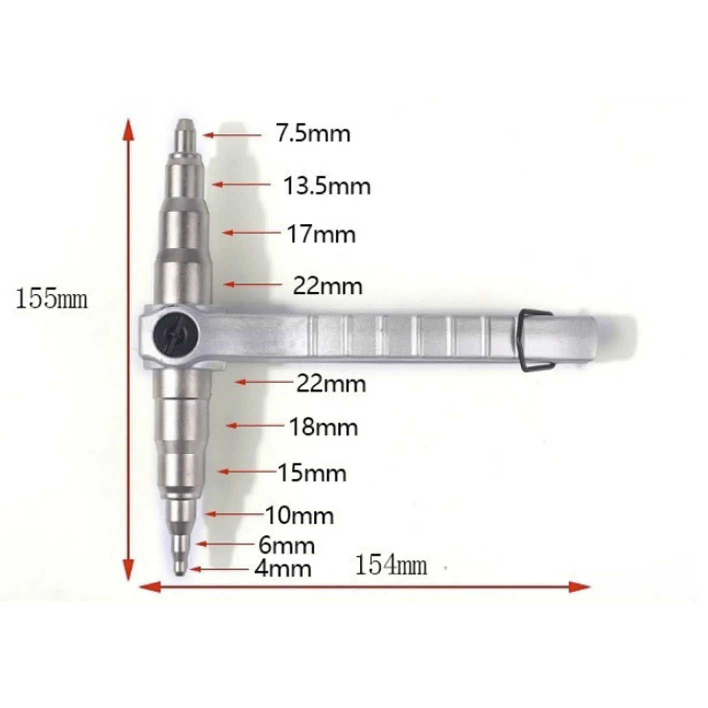 Mgoodoo горячее охлаждение мягкая медная труба ручные трубные расширители