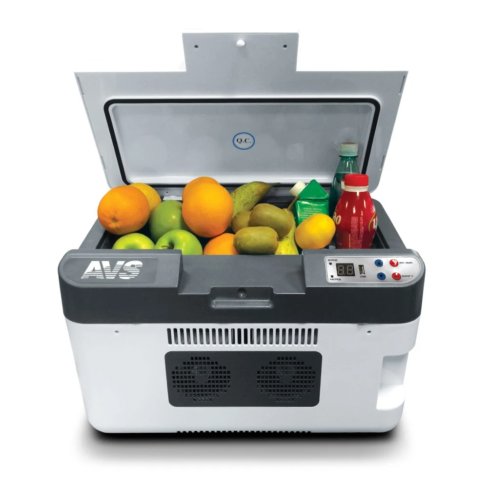 Холодильник AVS CC 24WBC автомобильный программное цифровое управление usb порт 24л