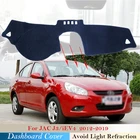 Чехол для приборной панели, защитный коврик для JAC J3 iEV4 2012-2019, автомобильные аксессуары, ковер с защитой от УФ-лучей, коврик для приборной панели 2018, 2017, 2016, 2015