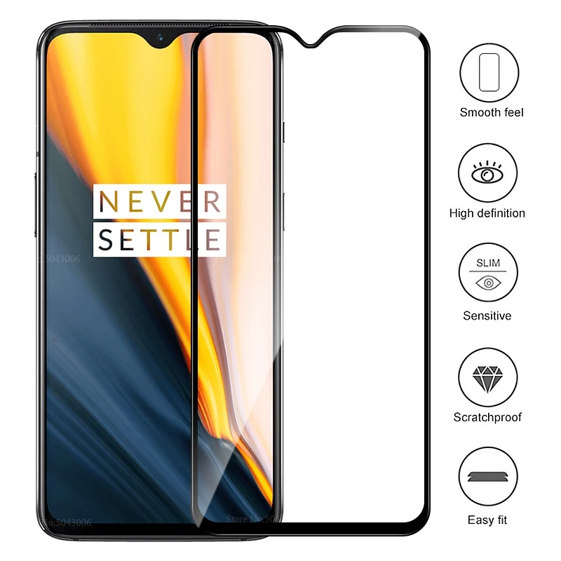 Защитная пленка стекло для Oneplus 7 7T 6 6T 9D закаленное One Plus полное покрытие защита