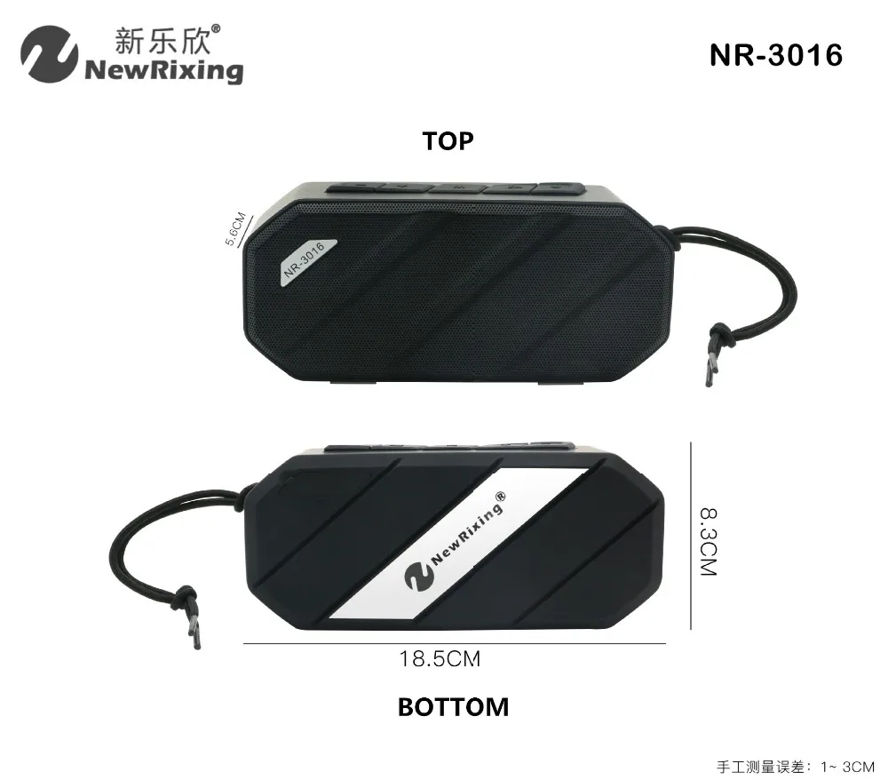 2018 Открытый Велоспорт Беспроводной Bluetooth Динамик IPX4 Водонепроницаемый сабвуфер