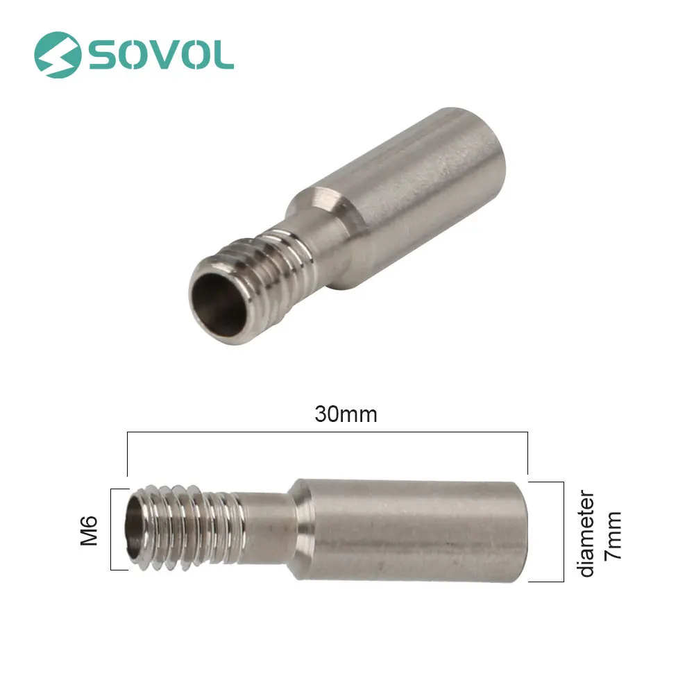 2 шт./лот фторопластовая трубка M630mm сопла PTFE горло из нержавеющей стали для CR 10/CR 10S