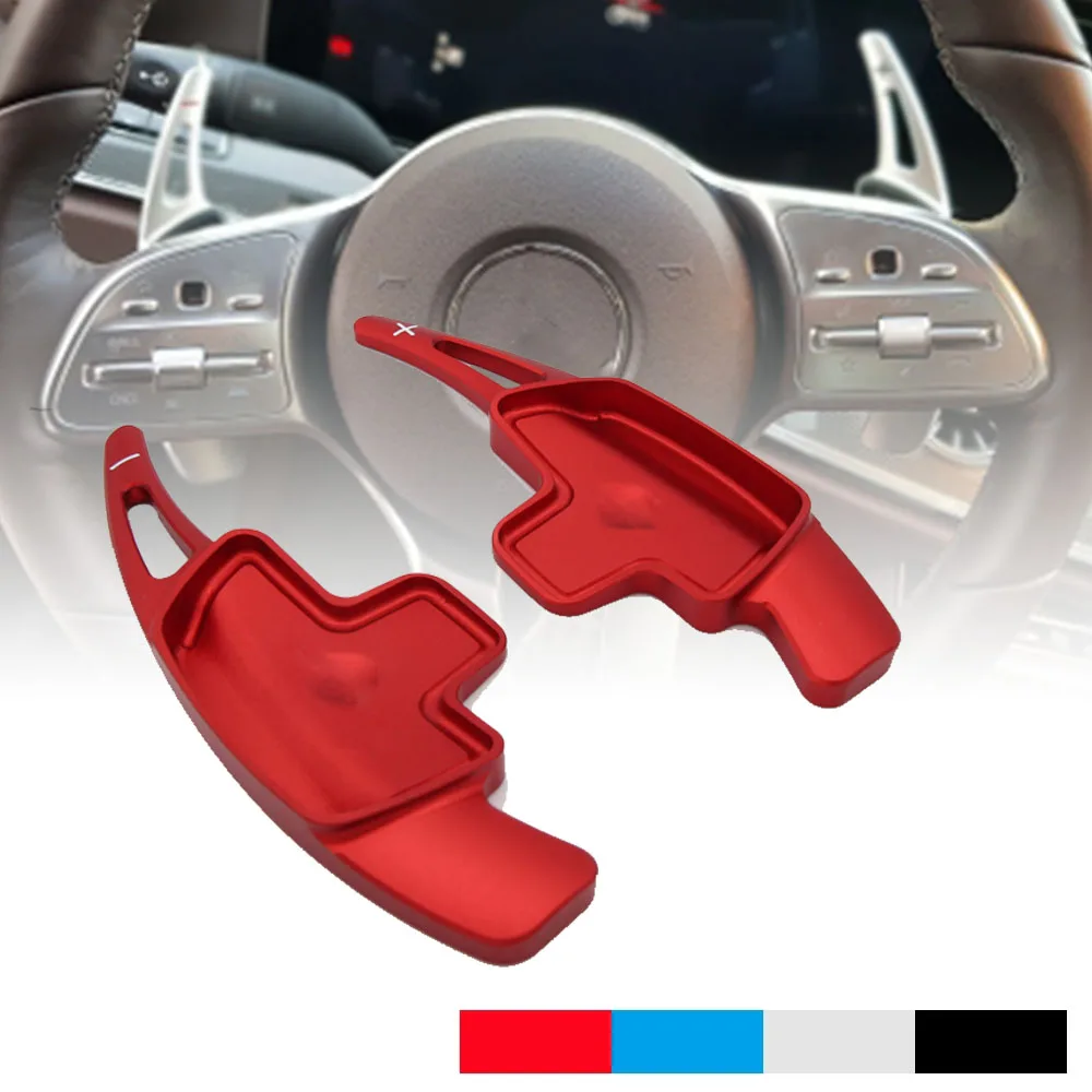 

Aluminum Car Steering Wheel Shift Paddle Shifter Extension For Benz A B C E CLA GLK GLK CLS W176 W205 W246 C117 W218