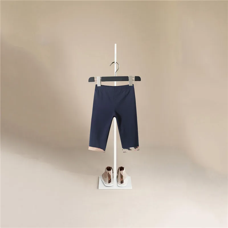Новинка лета 2020 года Однотонные хлопковые брюки с девятью точками Детские