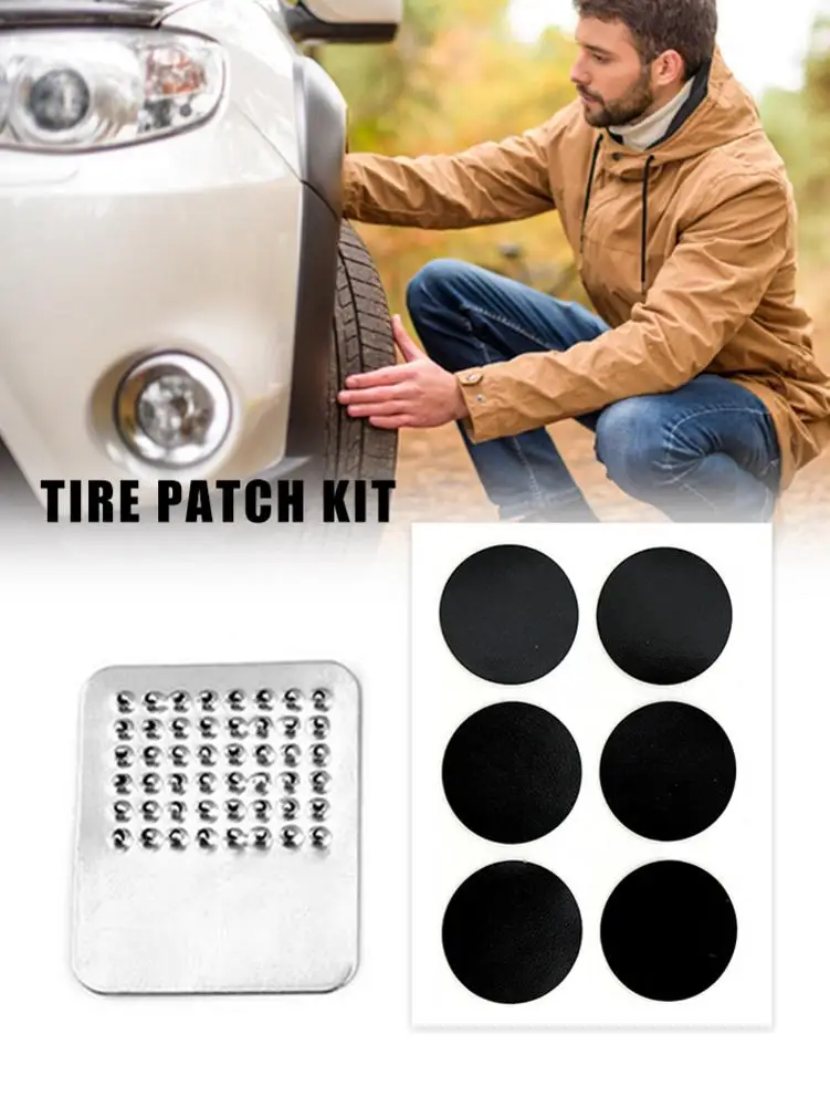 Пластырь для ремонта шин велосипеда патч круглой велосипедной шины аксессуары