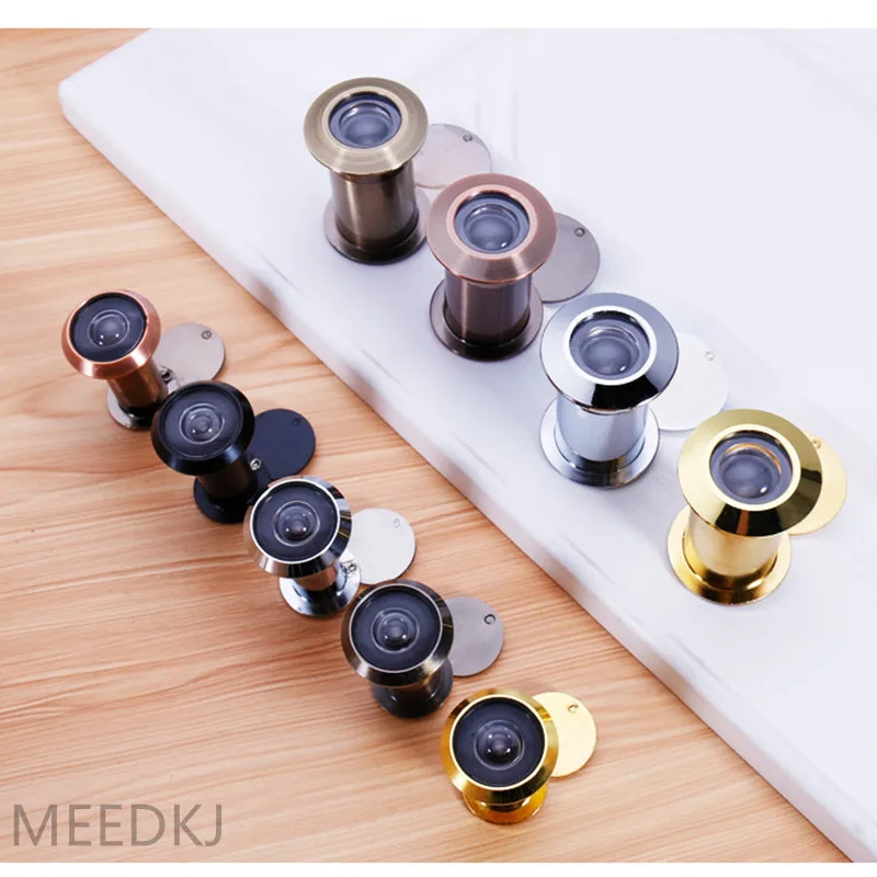 Дверное зеркало кошачий глаз с защитой от кражи стеклянный объектив высокой