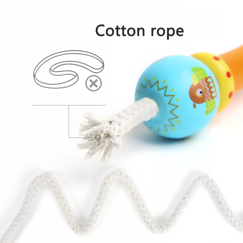 MiDeer детская скакалка игрушки для детского сада 5 лет + хлопок мультяшный