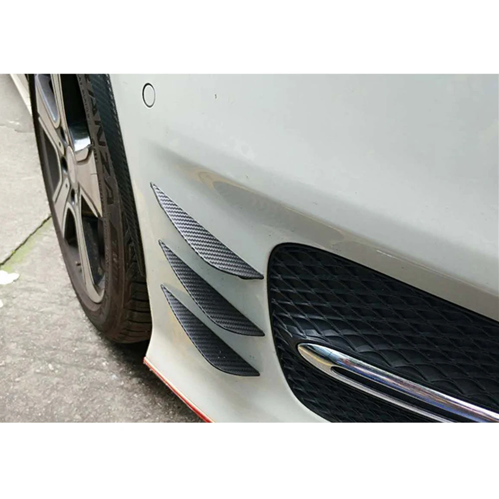 Автомобильный передний бампер из углеродного волокна с защитой от столкновения