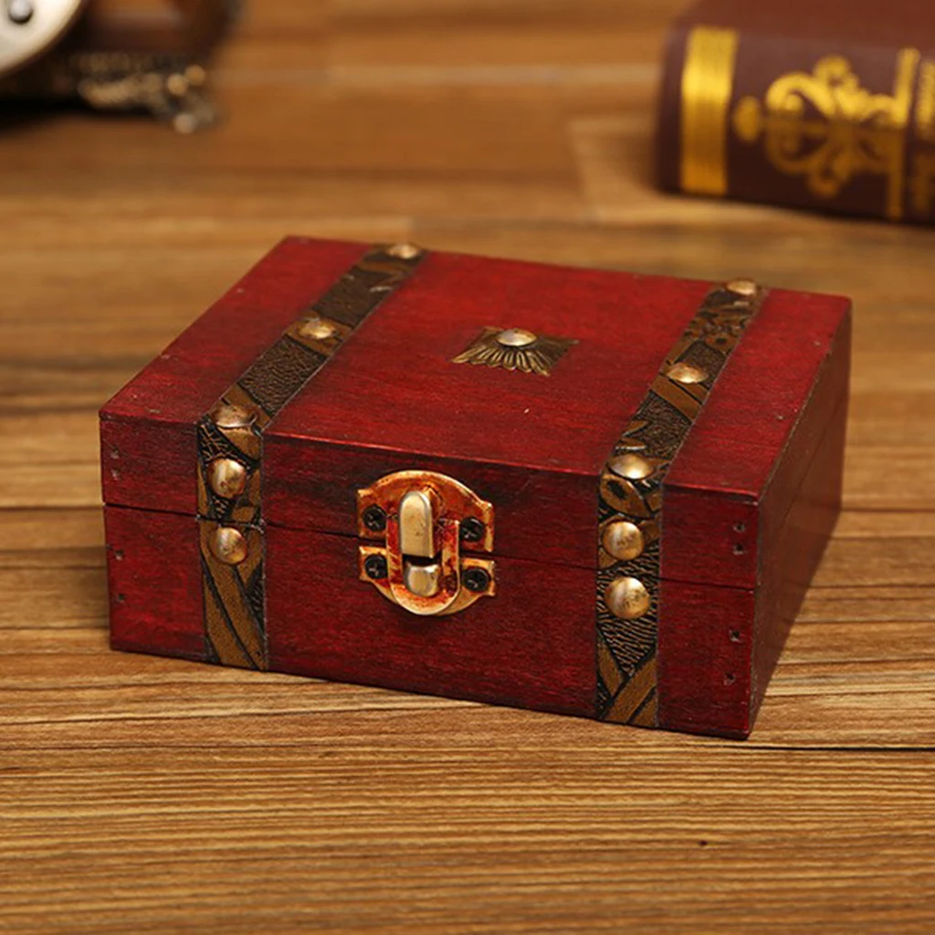 

Multipurpose Box Wood Storage Case Jewelry Necklace Ring Earring