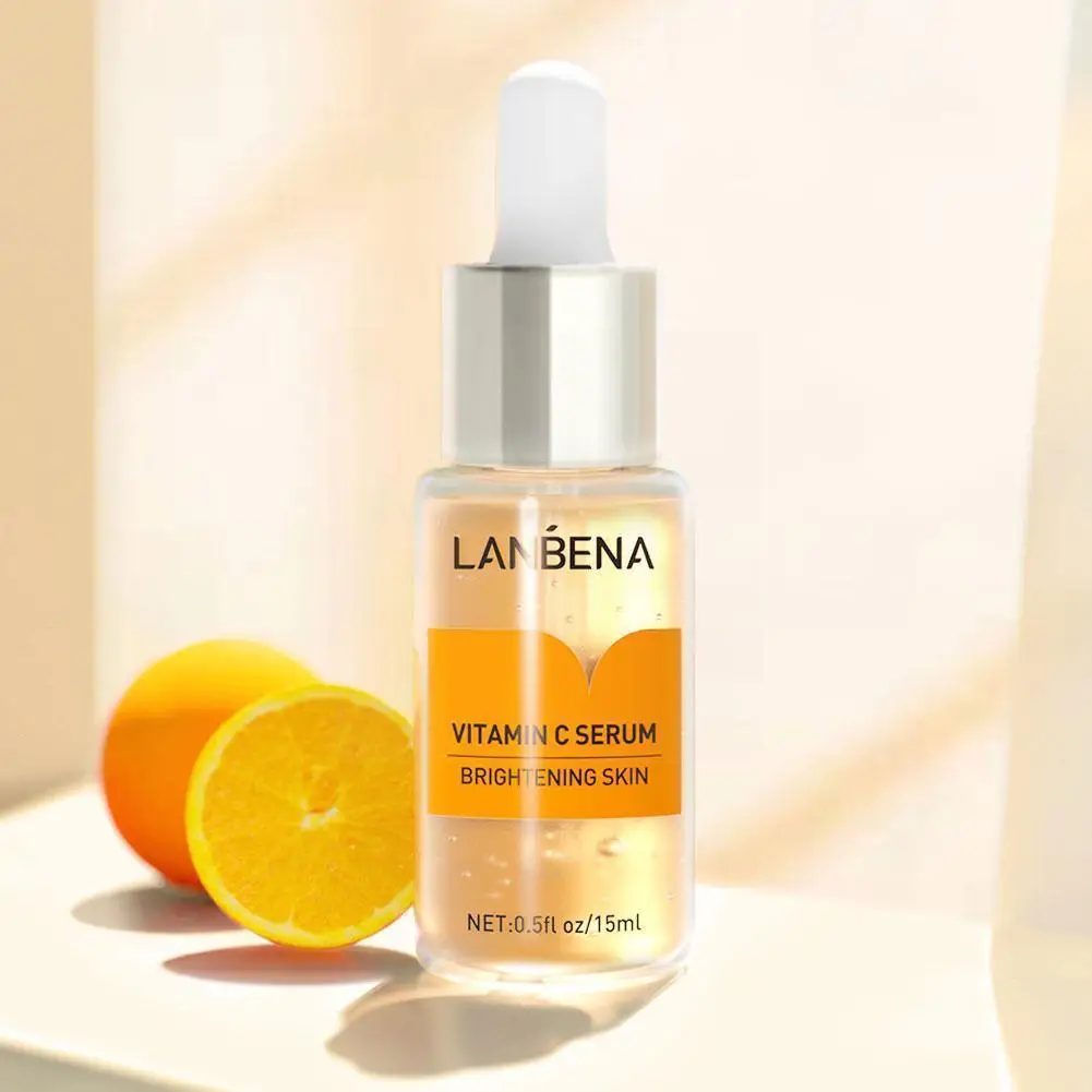 

Lanbena витамин C отбеливающая лицевая сыворотка долговечные увлажняющие осветляющие пятна с гиалуроновой кислотой улучшают шероховатость L2q9