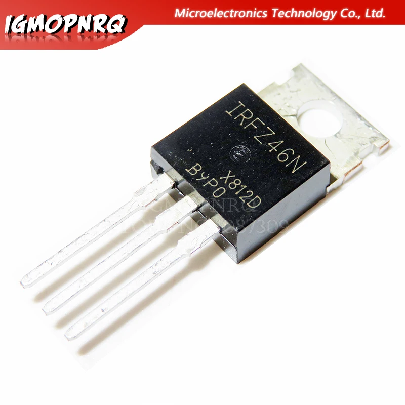 10 шт. IRFZ46N FZ46 IRFZ46NPBF MOSFET MOSFT 55V 46A 16 5 mOhm 48nC новый оригинальный TO-220