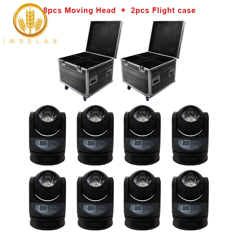 8PCS Moving Head 60W LED Beam RGBW 4in1 Super Bright Disco Light For Party Activity/IMRELAX | Освещение