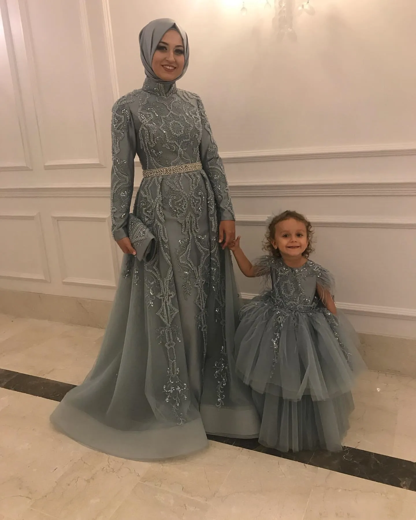 Aso Ebi арабские мусульманские кружевные вышитые бисером вечерние платья