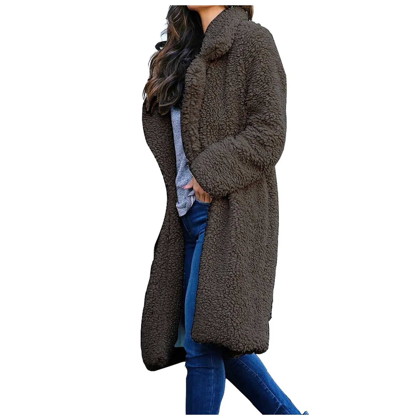 Новинка 2021 длинное пальто женская универсальная ветровка в стиле ретро женское