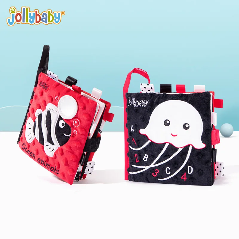 

Montessori Baby Cloth Book Black And White Quiet Book Early Development Baby Book Educational Toy Baby Toys 0 12 Months