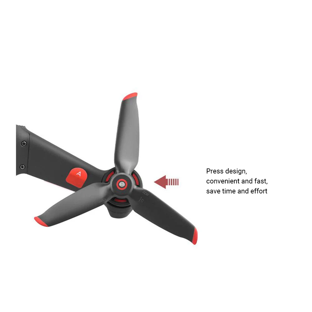 

Набор пропеллеров для дрона 2 шт., запасные быстросъемные лопасть дрона, для аксессуаров DJI FPV