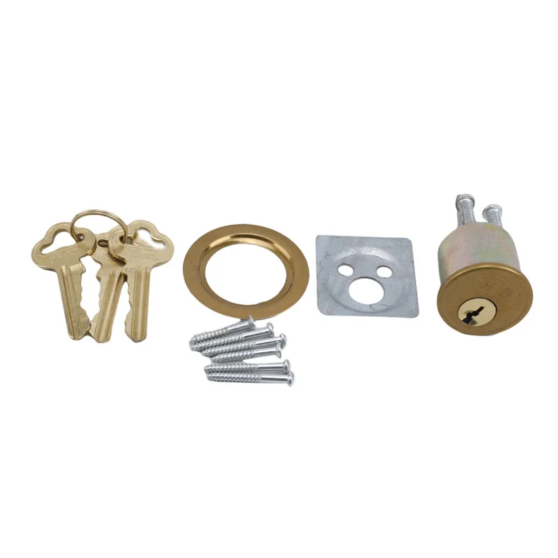 Retro Door Lock Strong Deadbolt Home Security Universal Exterior Anti-theft Locks Multiple Insurance Smooth Accessory | Обустройство