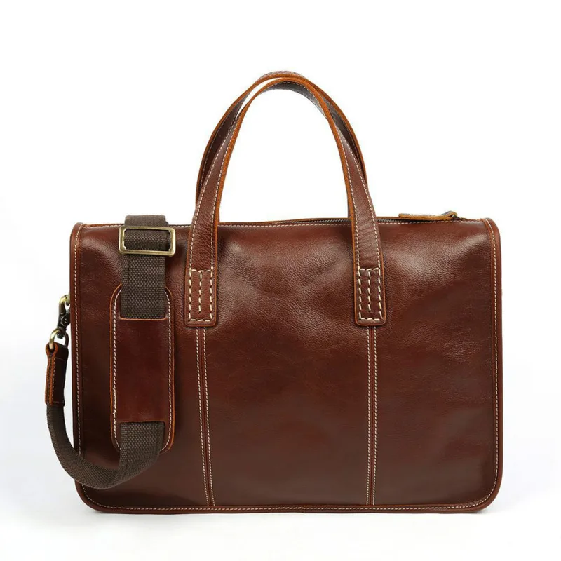 

Bag Fashion Men's Men Leather Shoulder Crossbody Casual Bag Genuine Messenger Cowhide Handbag Business Retro Bags Style Capacity
