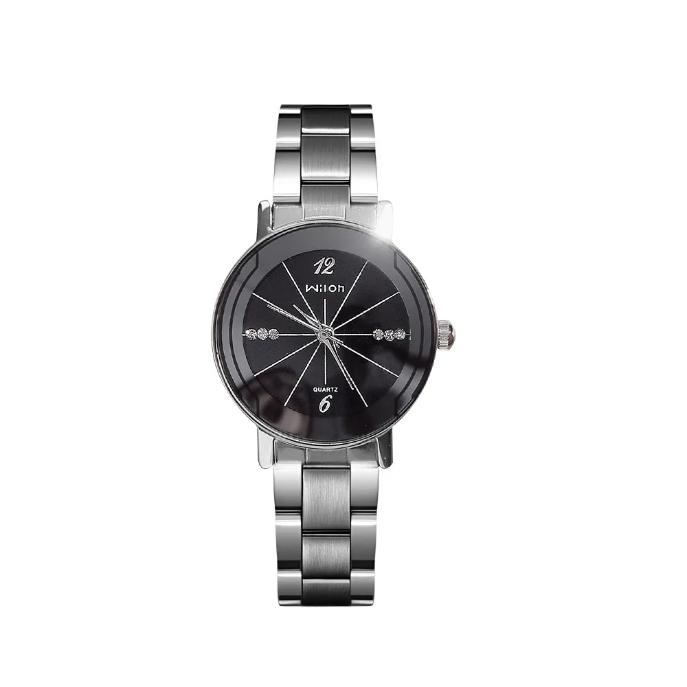 

Women Watches Luxury Diamond Quartz Wristwatches Ladies Classic Simple Stainless Steel Waterproof Wrist Couple Watch Women Clock