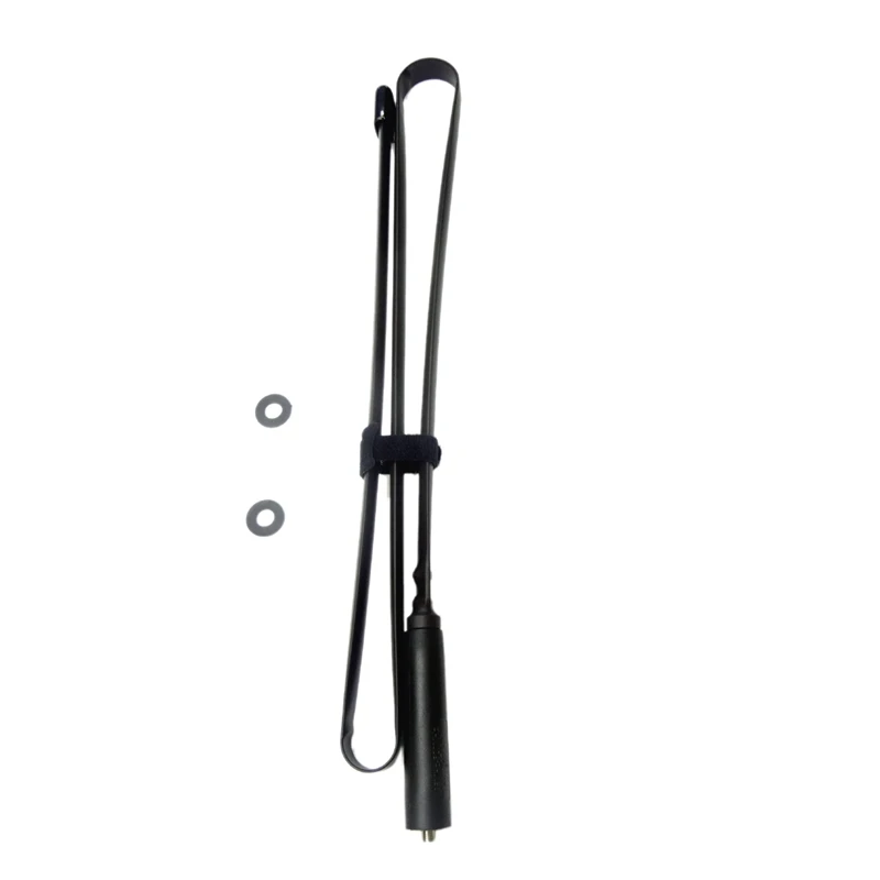 

CS Antenna 108cm/42.5Inch Outdoor Walkie-Talkie Folding Ruler Antenna Handheld UV Dual-Segment Antenna