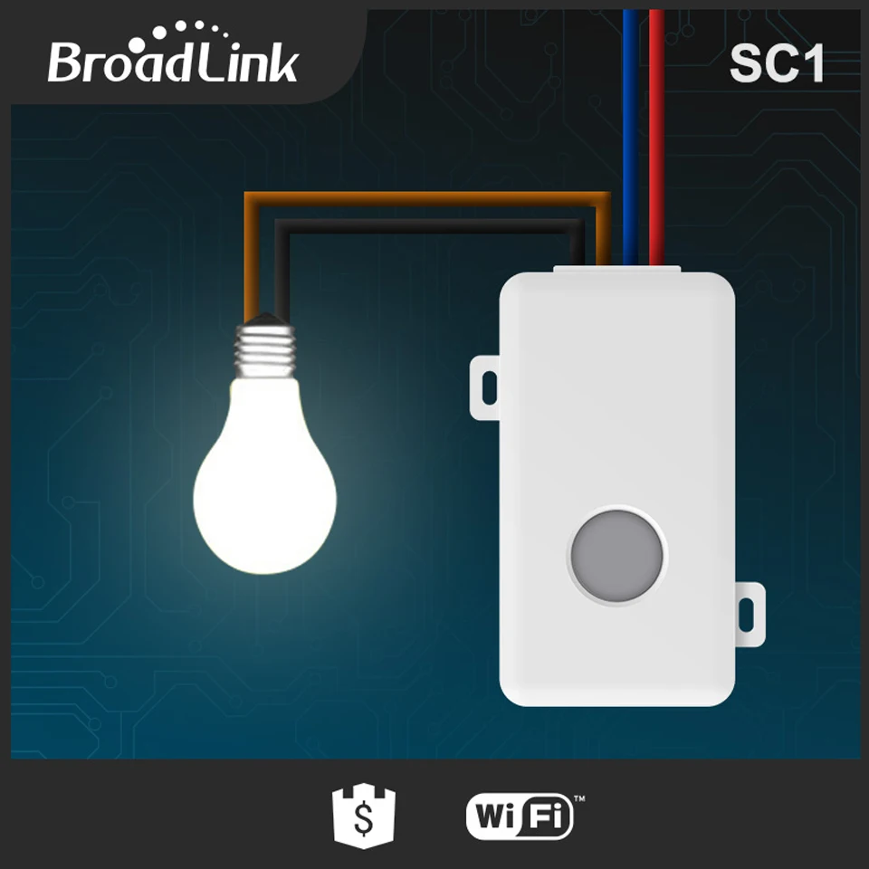 Smart Switch Broadlink SC1 пульт дистанционного управления беспроводной 2 4 ГГц Wifi