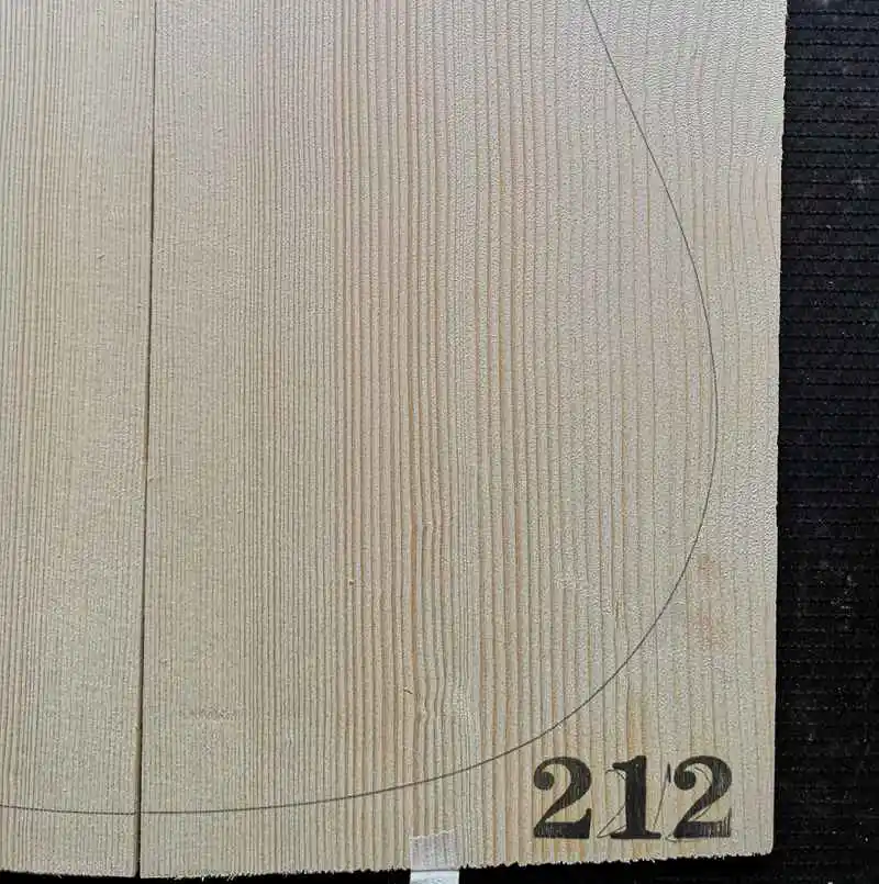 4# класс Picea Abies Alps ель гитара из твердой древесины топ 41 дюймов DIY деревянная гитарная панель ручной работы материал для изготовления гитар 4,5*215*5