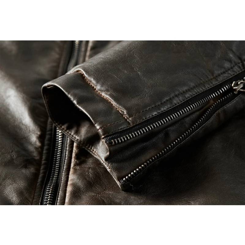 

High Quality Winter Motorcycle Jacket Men Windbreaker Faux PU Leather Coat Men Jaqueta De Couro Pop Biker Jacket WholeTide