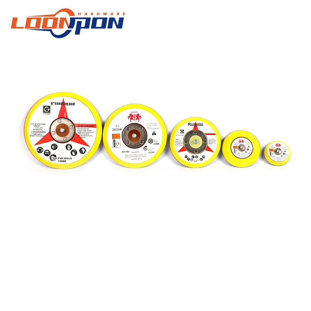 Polishing Sander Backer Plate Sanding Disc Buffing Pad For Car 2&quot/3&quot/4&quot/5&quot/6&quot 1Pc | Инструменты