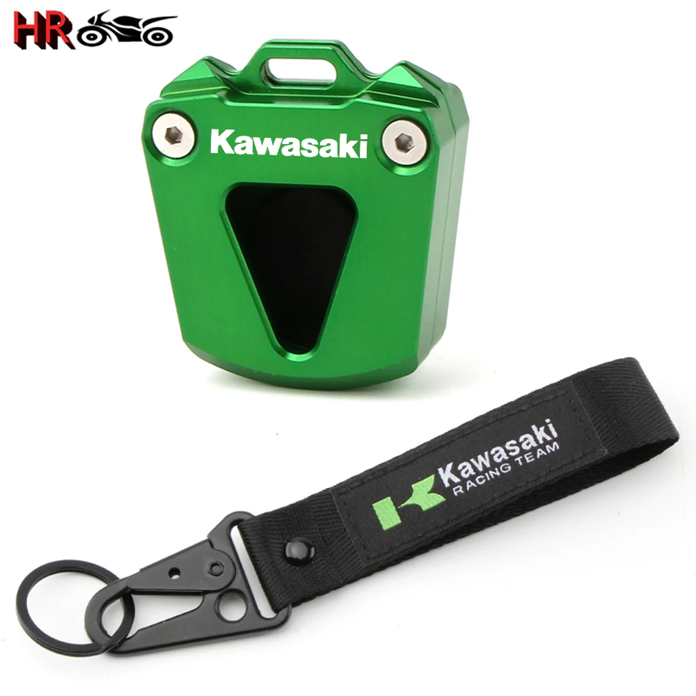 

Брелок для ключей для Kawasaki Versys 650 KLR650 W650 Z750 Z1000 ER-6N ZX636 ZZR600 ZXR400, Новый чехол для ключей, чехол для ключей