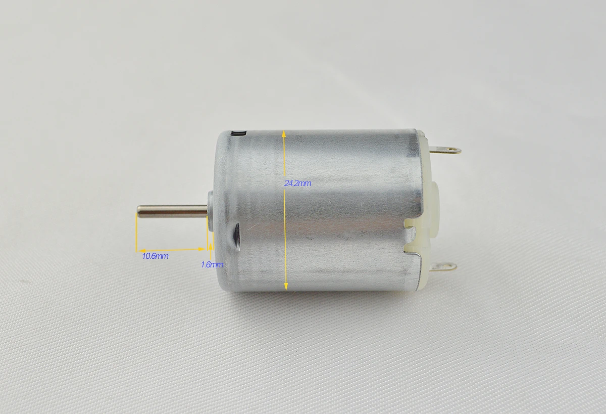 Миниатюрный электродвигатель с магнитным крутящим моментом RC 280SA