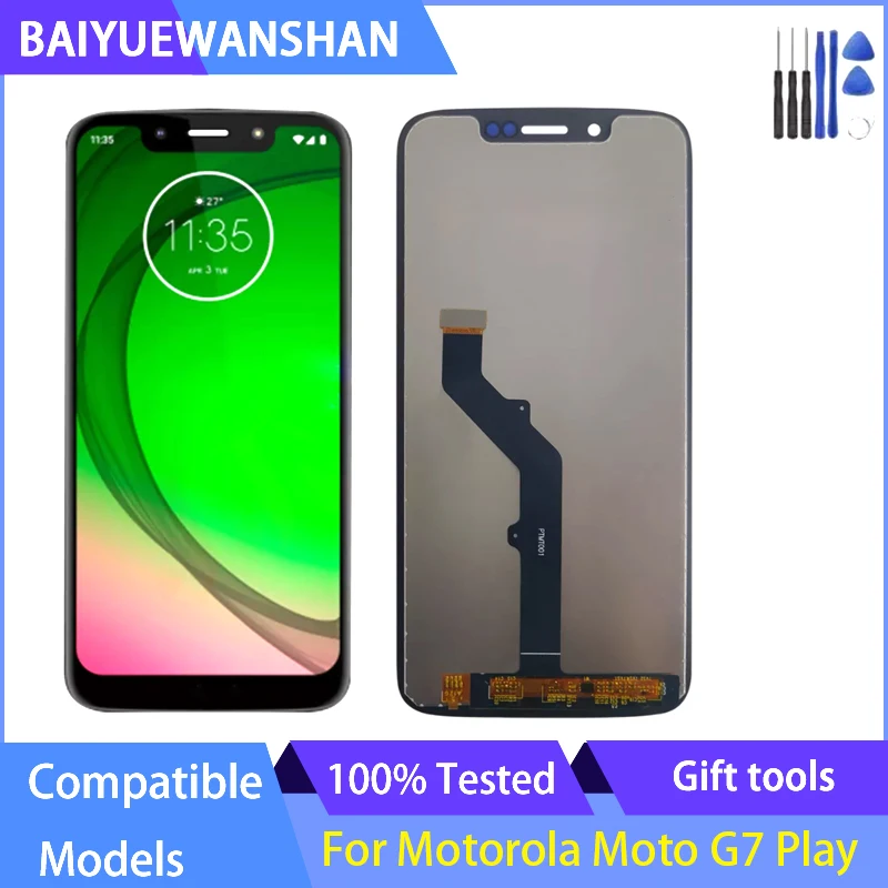 

ЖК-дисплей с дигитайзером в сборе для Motorola Moto G7 Play