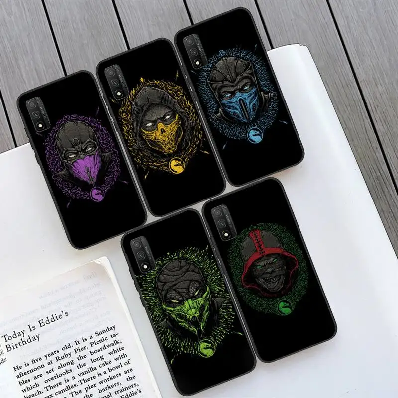 

Mortal Kombat Game Phone Case For Huawei P9 P10 P20 P30 P40 pro lite plus Smart Cover Fundas Coque