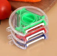 rotatable 3in1 tomato potato apple peeler vegetable tools cucumber slicer kitchen gadget accessories sn3982