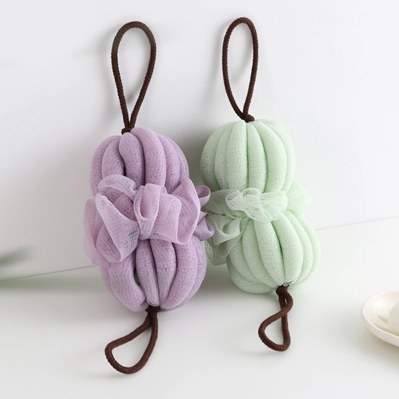 Губка для ванны взрослых с цветочным рисунком длинный скребок мячей из пены